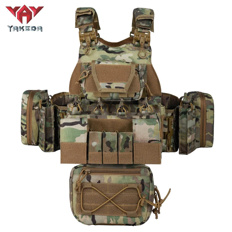 Hunting And Outdoor Supplies - Kamizelka taktyczna YAKEDA Szybkozłączka do kombinezonu