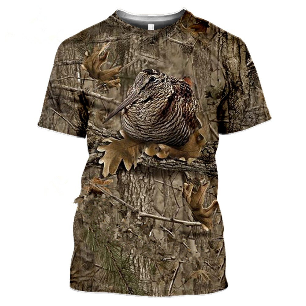 Hunting Outdoor Shirts - Letnia Casual męska koszulka moda Outdoor