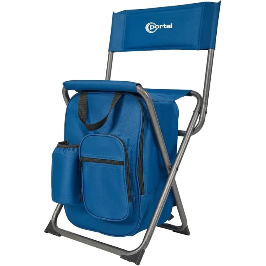 Hunting And Fishing Outdoor Chairs - Plecak-chłodziarka z oparciem i wbudowanym pojemnikiem