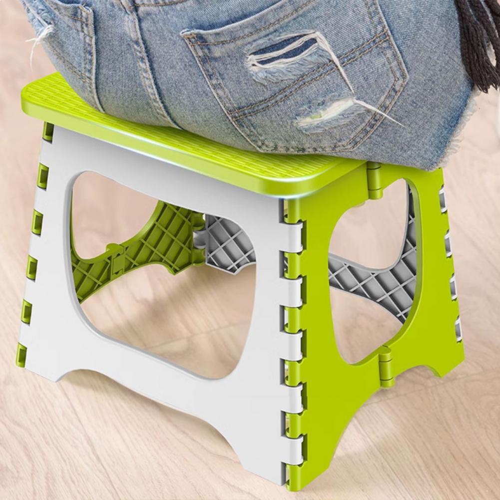 Hunting And Fishing Outdoor Chairs - Plastikowy składany stołek z uchwytem Przenośny,