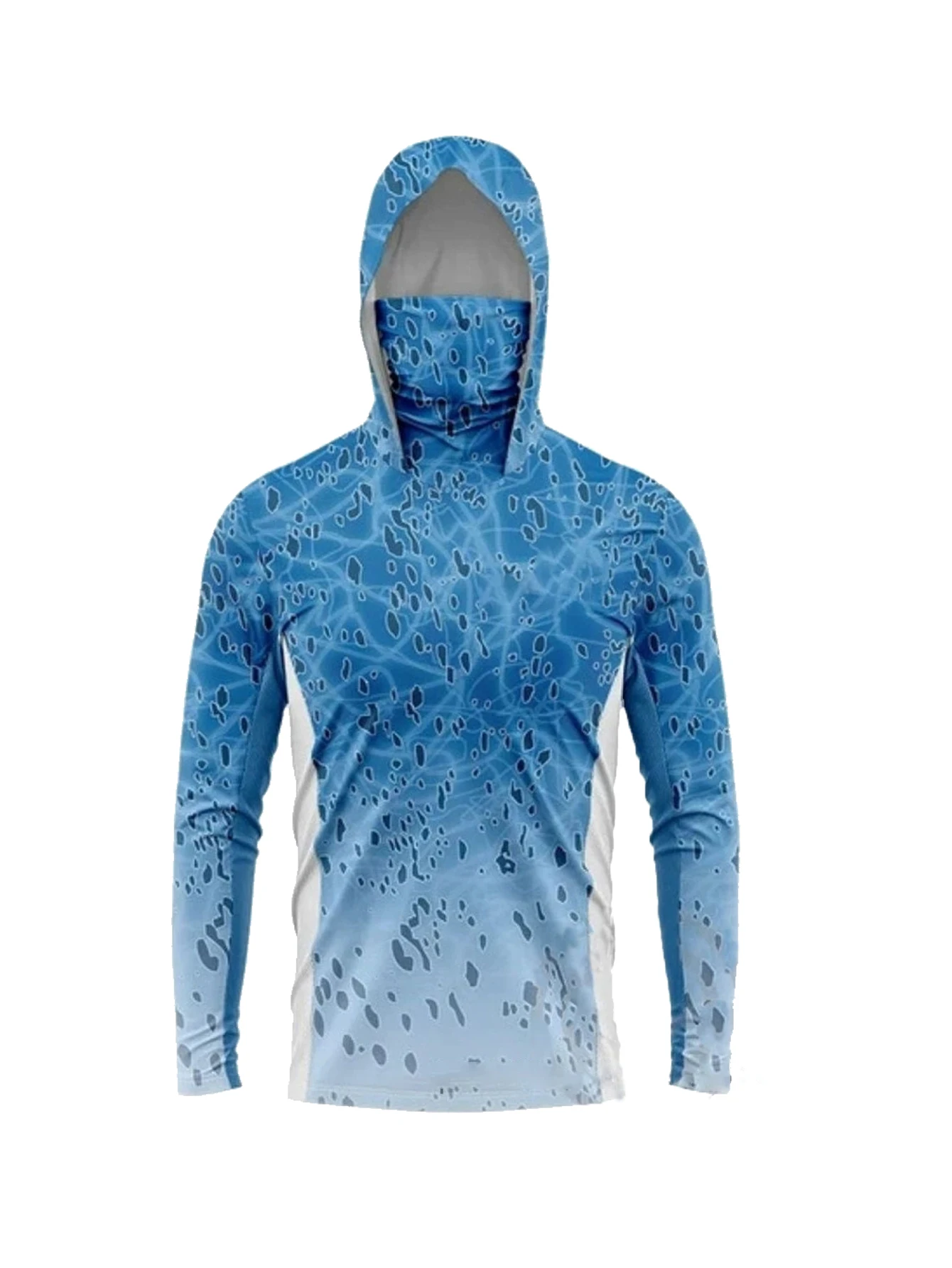 Hunting Outdoors - Męska bluza wędkarska z długim rękawem,