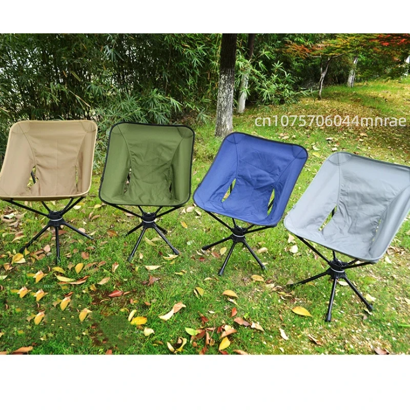 Hunting And Fishing Outdoor Chairs - Składane krzesło kempingowe na zewnątrz, obrotowe