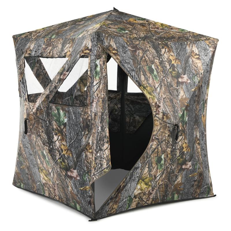 Hunting Outdoors - Przenośna budka myśliwska z kołkami do