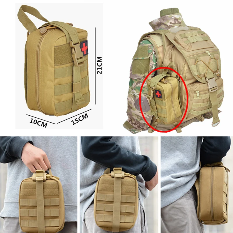 Hunting And Outdoor Supplies - Torba taktyczna Molle, medyczna torba zdejmowana,