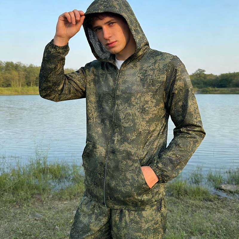 Hunting Outdoor Jacket - Taktyczne bluzy z kapturem, komplety, kamuflażowe