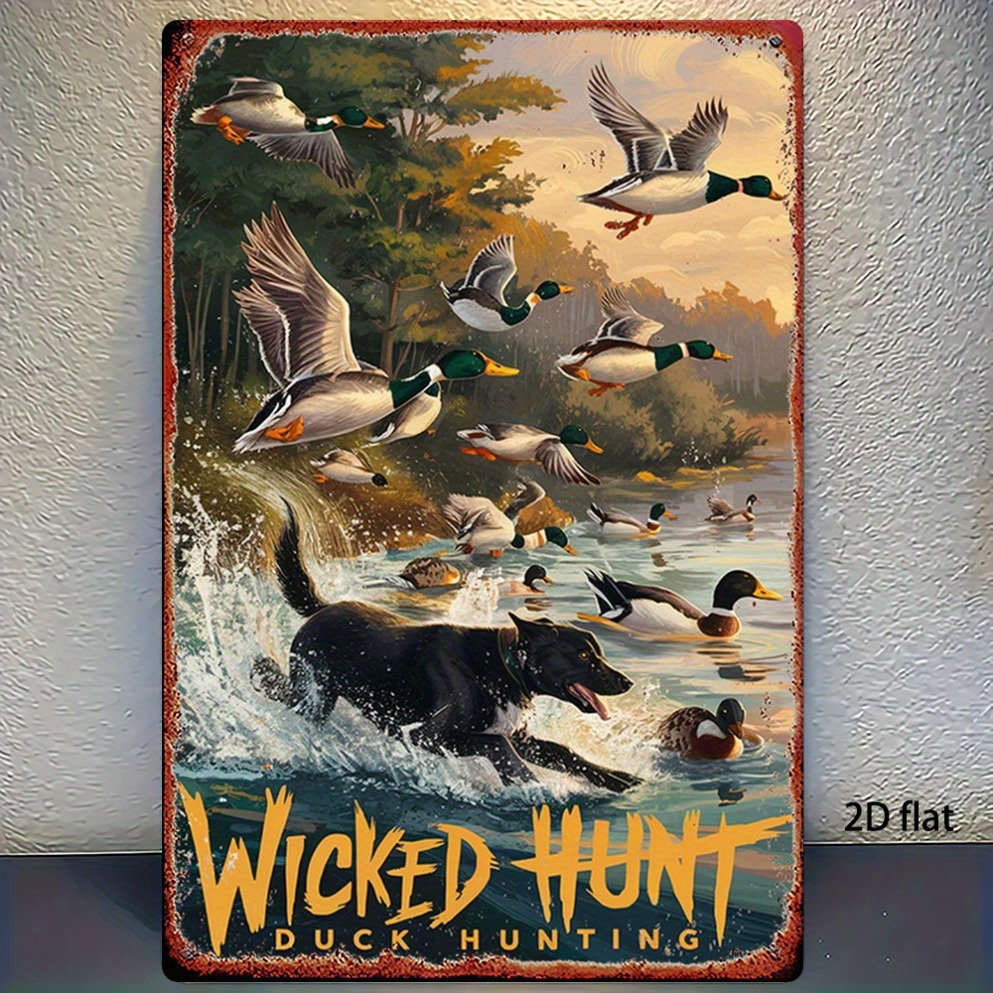 Wildman Hunting & Outdoor Robertson - 2D Płaski Metalowy Obraz na Ścianę