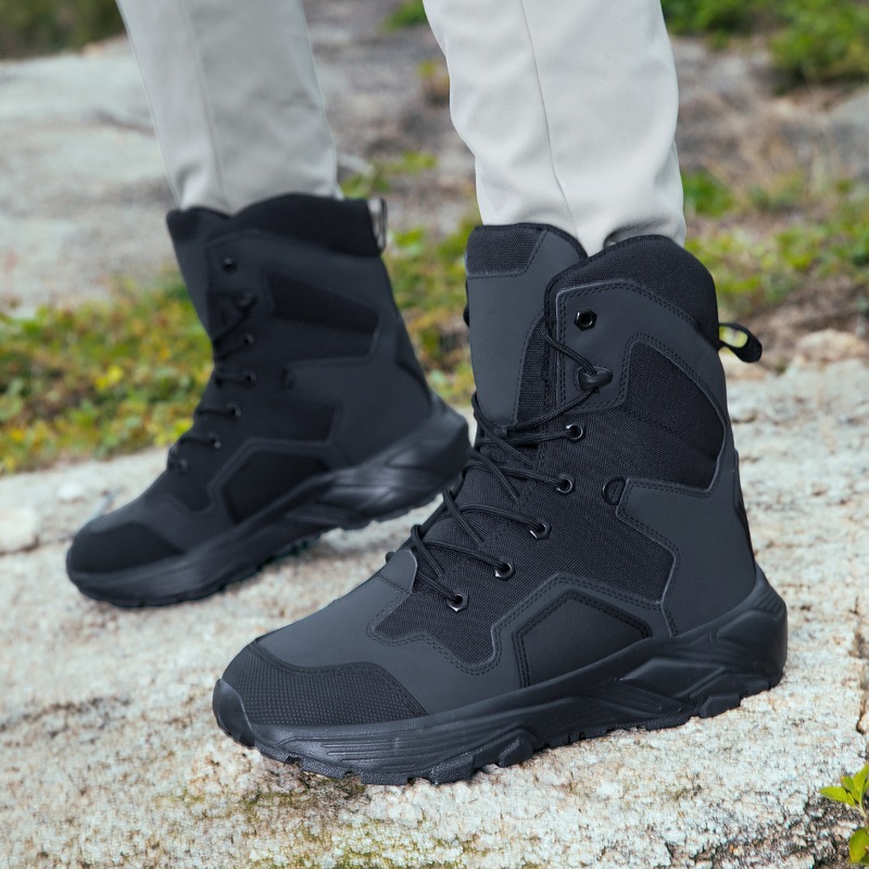 Wildman Hunting & Outdoor Robertson - Męskie buty taktyczne sznurowane, buty do