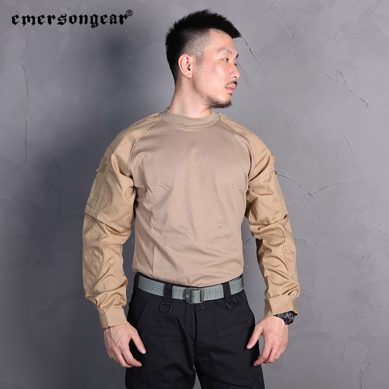 Hunting Outdoor Shirts - Koszulki bojowe Emersongear, męskie koszulki treningowe