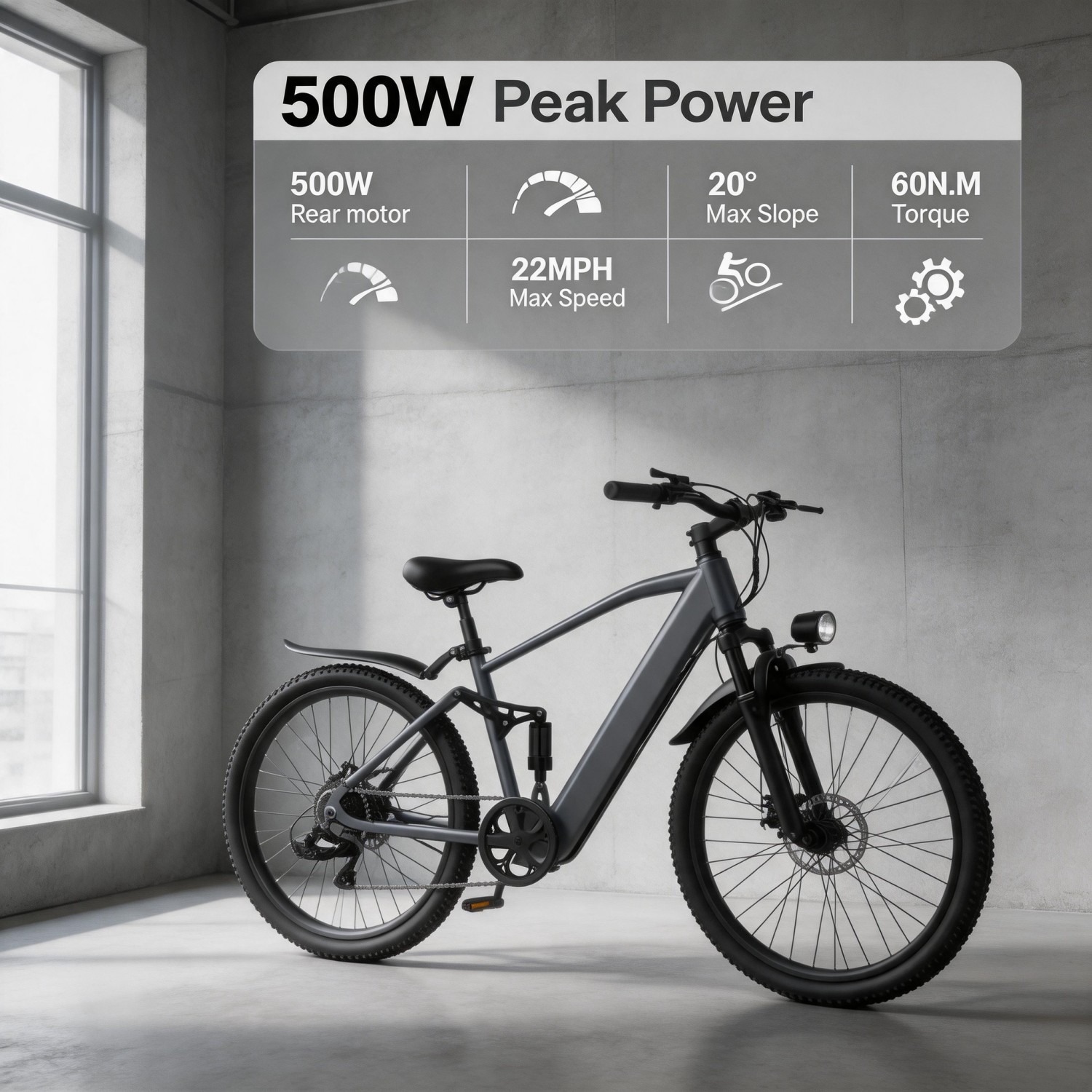 Outdoor Hunting Electric Bike - Elektryczny rower myśliwski, elektryczny rower z