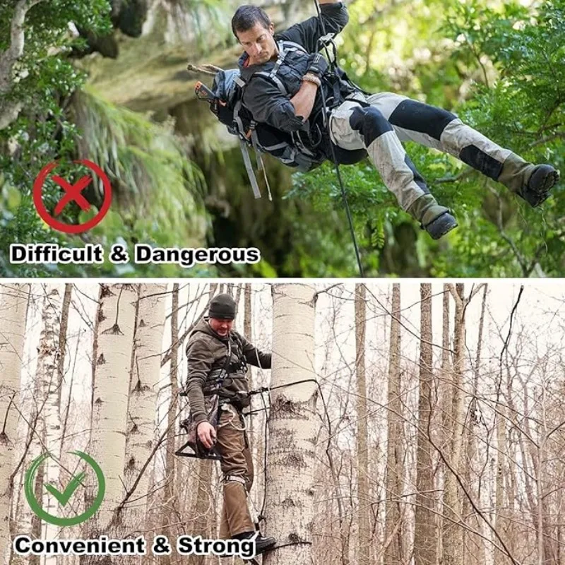 Zewnętrzne wkręcane stopnie dr – Tree Stand Ladder recenzja i cena