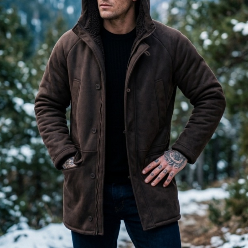 Nowa męska kurtka zimowa z kap – Hunting Outdoor Jacket recenzja i cena