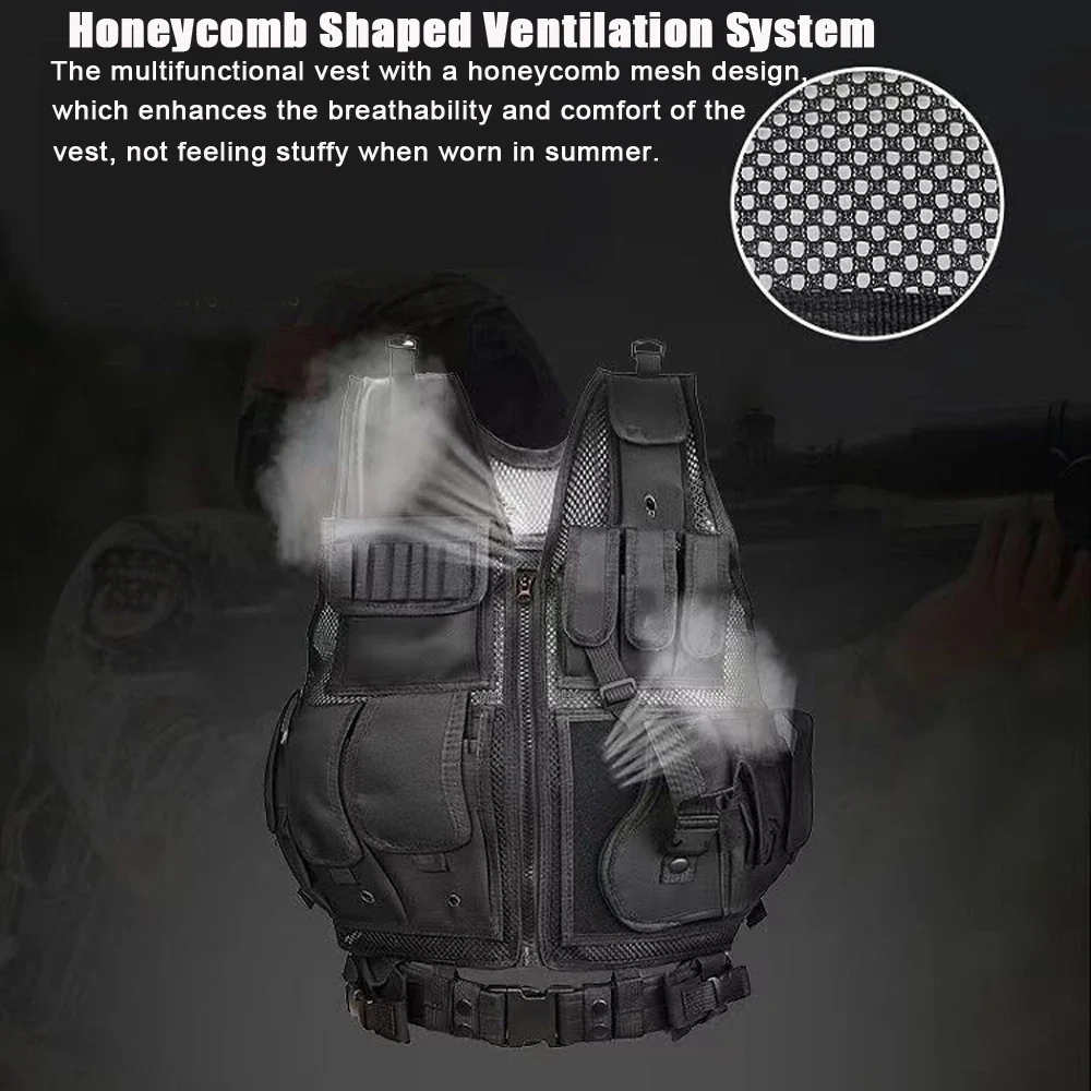 Regulowana kamizelka taktyczna – Hunting Outdoor Jacket recenzja i cena