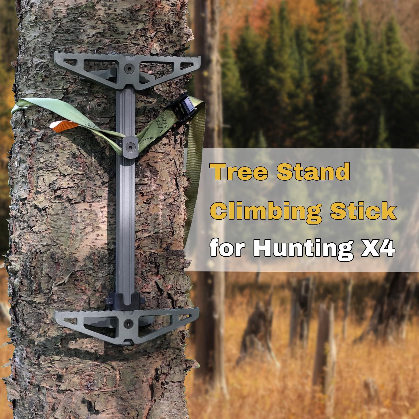 Drążek wspinaczkowy, antypośli – Tree Stand Ladder recenzja i cena