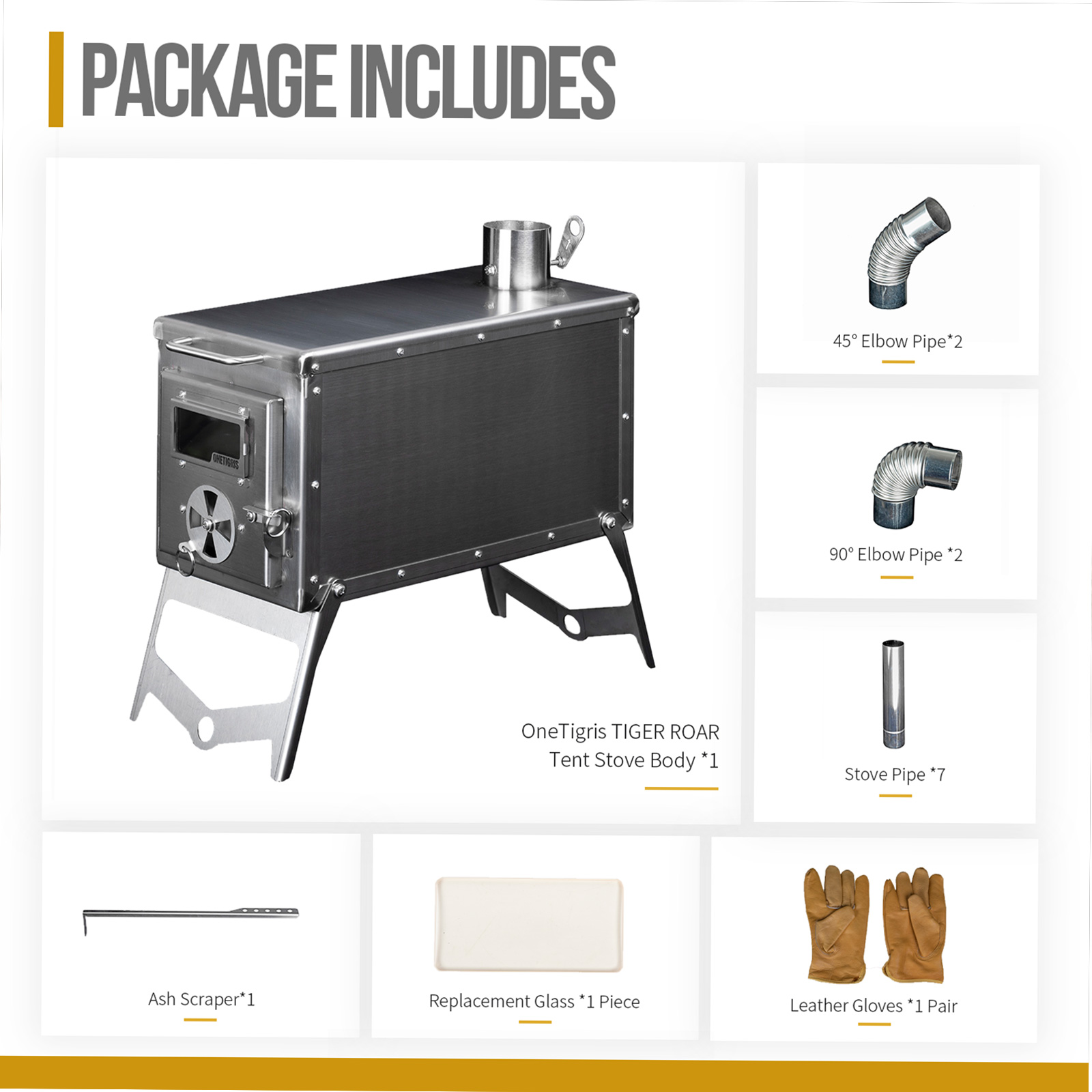 Kuchenka turystyczna OneTigris – Outdoor Hunting Heater recenzja i cena