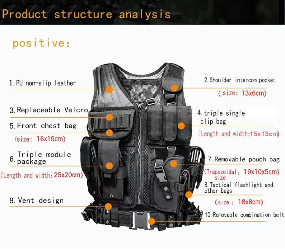 Regulowana kamizelka taktyczna – Hunting Outdoor Jacket recenzja i cena