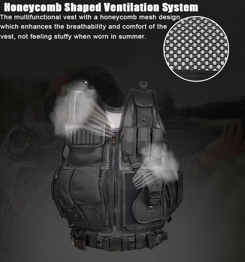 Regulowana kamizelka taktyczna – Hunting Outdoor Jacket recenzja i cena