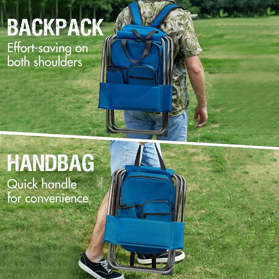 Plecak-chłodziarka z oparciem  – Hunting And Fishing Outdoor Chairs recenzja i cena