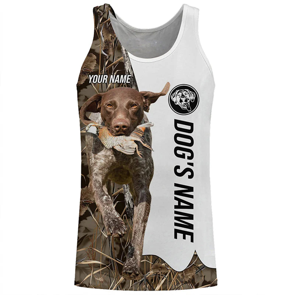 Spersonalizowana koszulka bez  – Outdoor Hunting Dog Names recenzja i cena