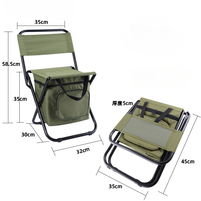 2 w 1 składana torba na krzesł – Hunting And Fishing Outdoor Chairs recenzja i cena