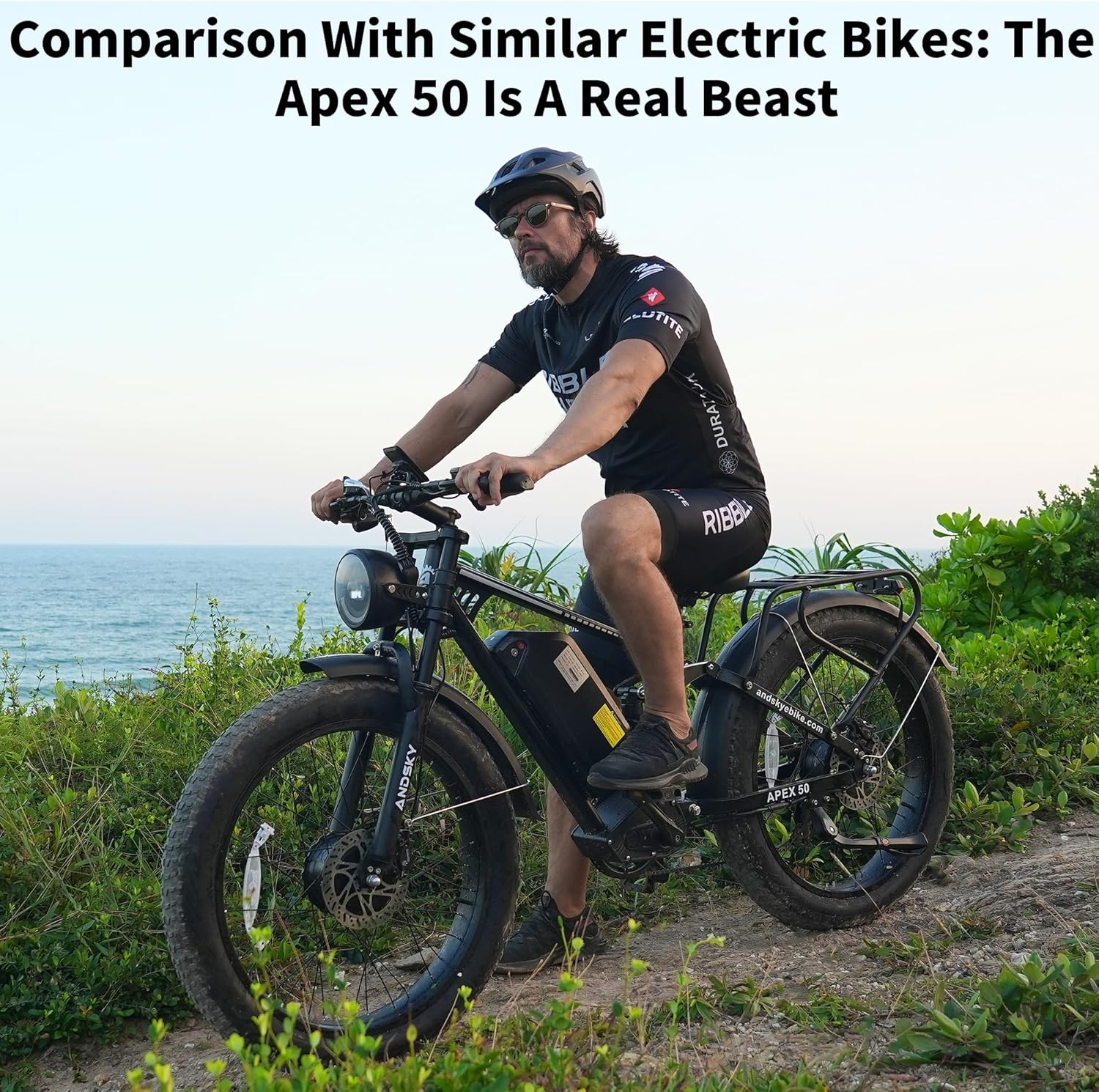 Rower elektryczny ANDSKY Apex5 – Outdoor Hunting Electric Bike recenzja i cena