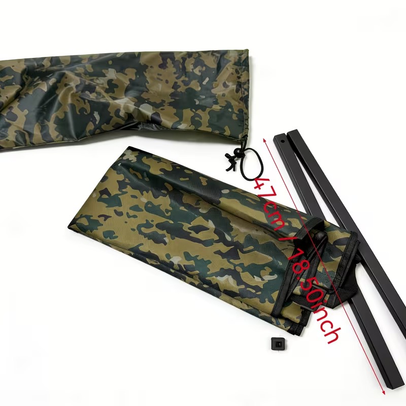 Lekkie składane niskie krzesło – Hunting And Fishing Outdoor Chairs recenzja i cena