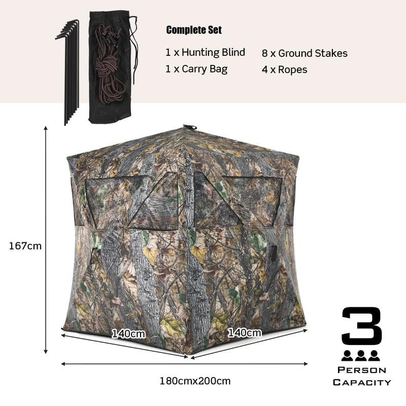Przenośna budka myśliwska z ko – Hunting Outdoors recenzja i cena