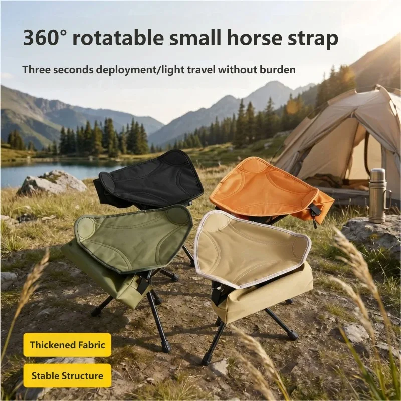 360 °   Składany, ultralekki,  – Hunting And Fishing Outdoor Chairs recenzja i cena