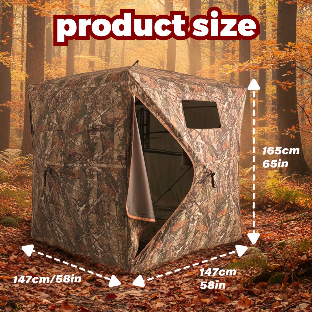 Kamuflażowa namiotowa budka my – Hunting Outdoors recenzja i cena