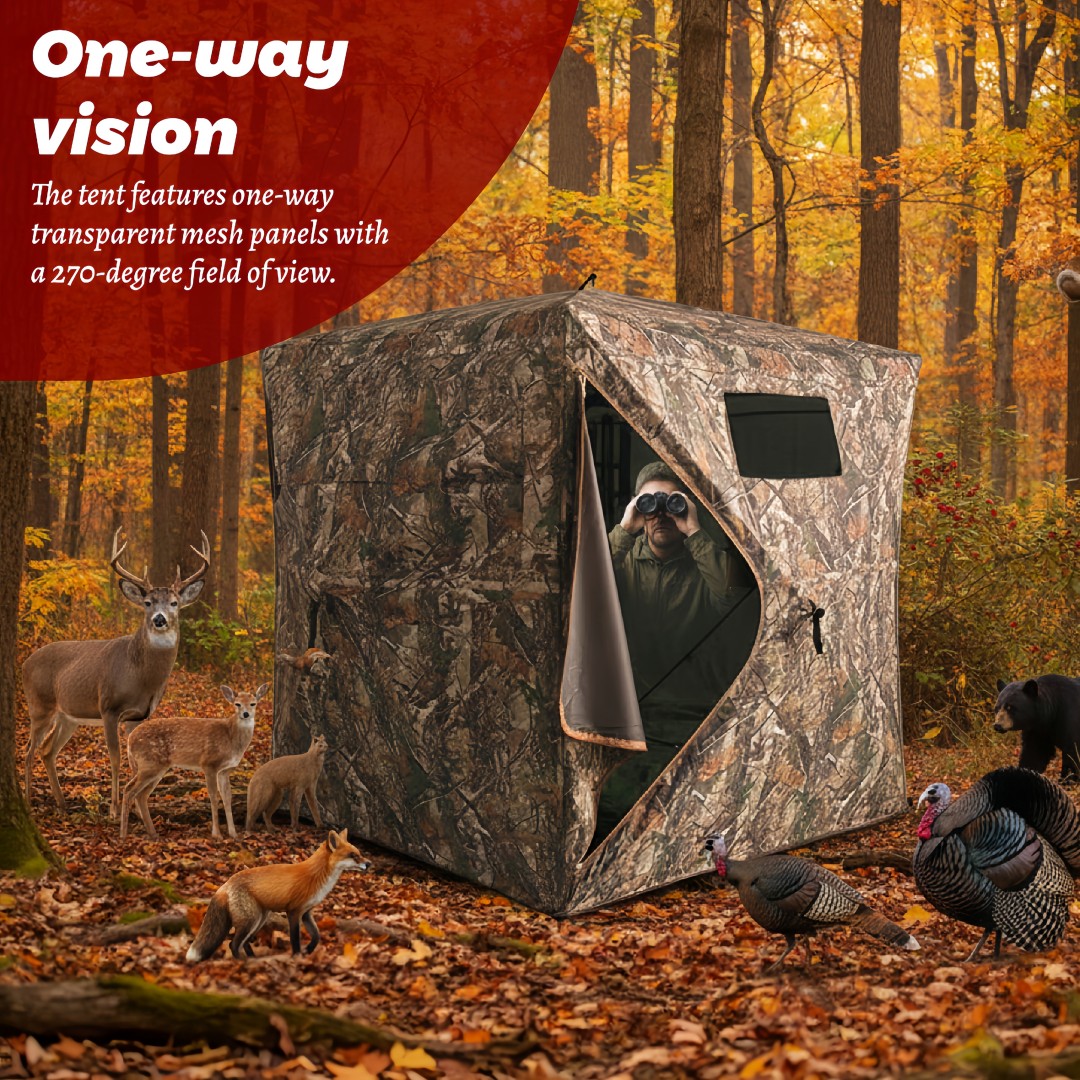 Kamuflażowa namiotowa budka my – Hunting Outdoors recenzja i cena
