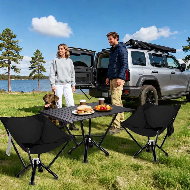 Wytrzymałe aluminiowe krzesło  – Hunting And Fishing Outdoor Chairs recenzja i cena