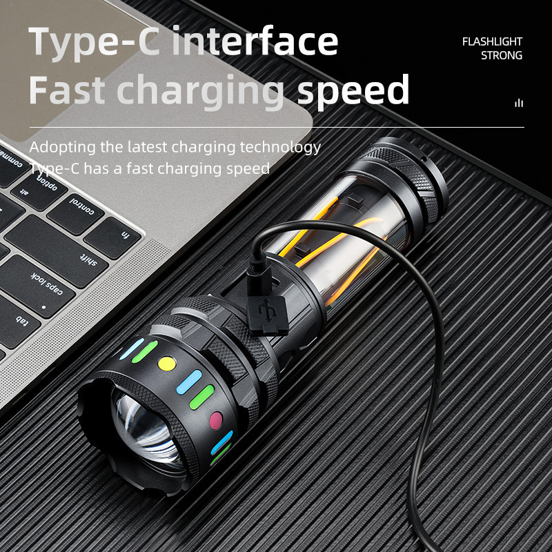 Latarka LED 30W z funkcją zoom – Hunting Outdoors recenzja i cena