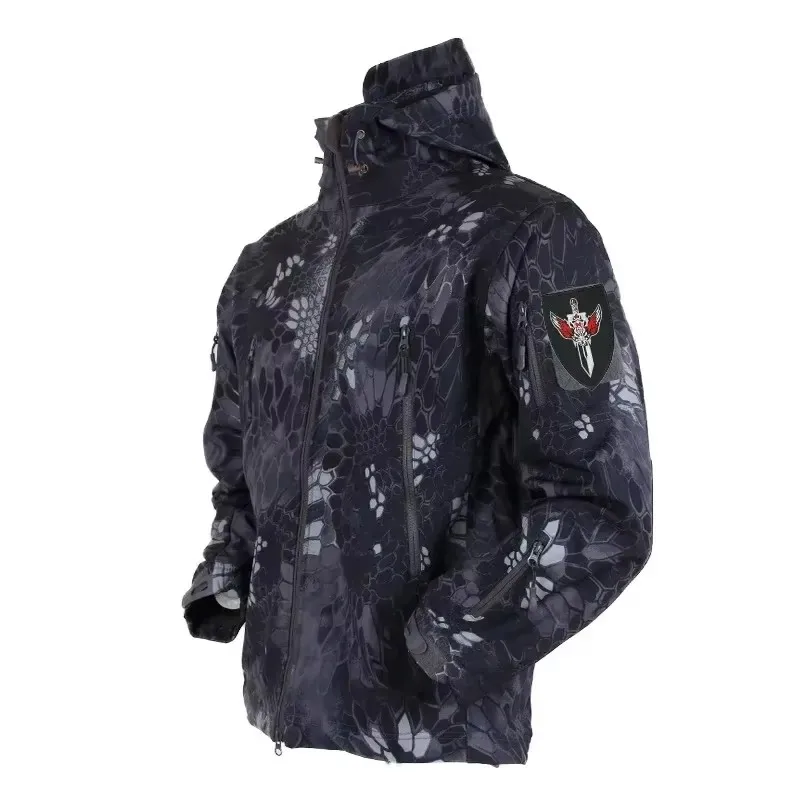 5XL 6XL CP Camouflage Soft She – Hunting Outdoor Jacket recenzja i cena